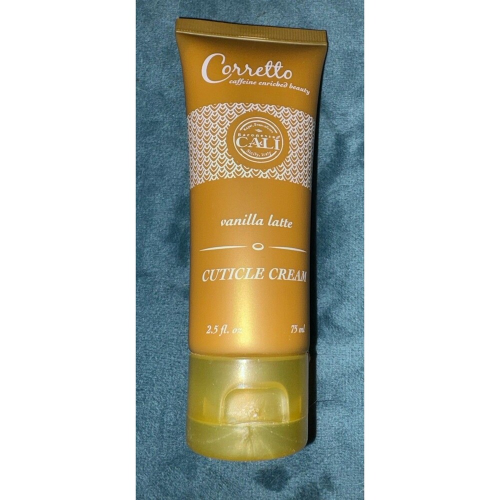 Cali Correitto Vanilla Latte Cuticle Nourishing Cream Vanilla 2.5 fl oz 75 ml